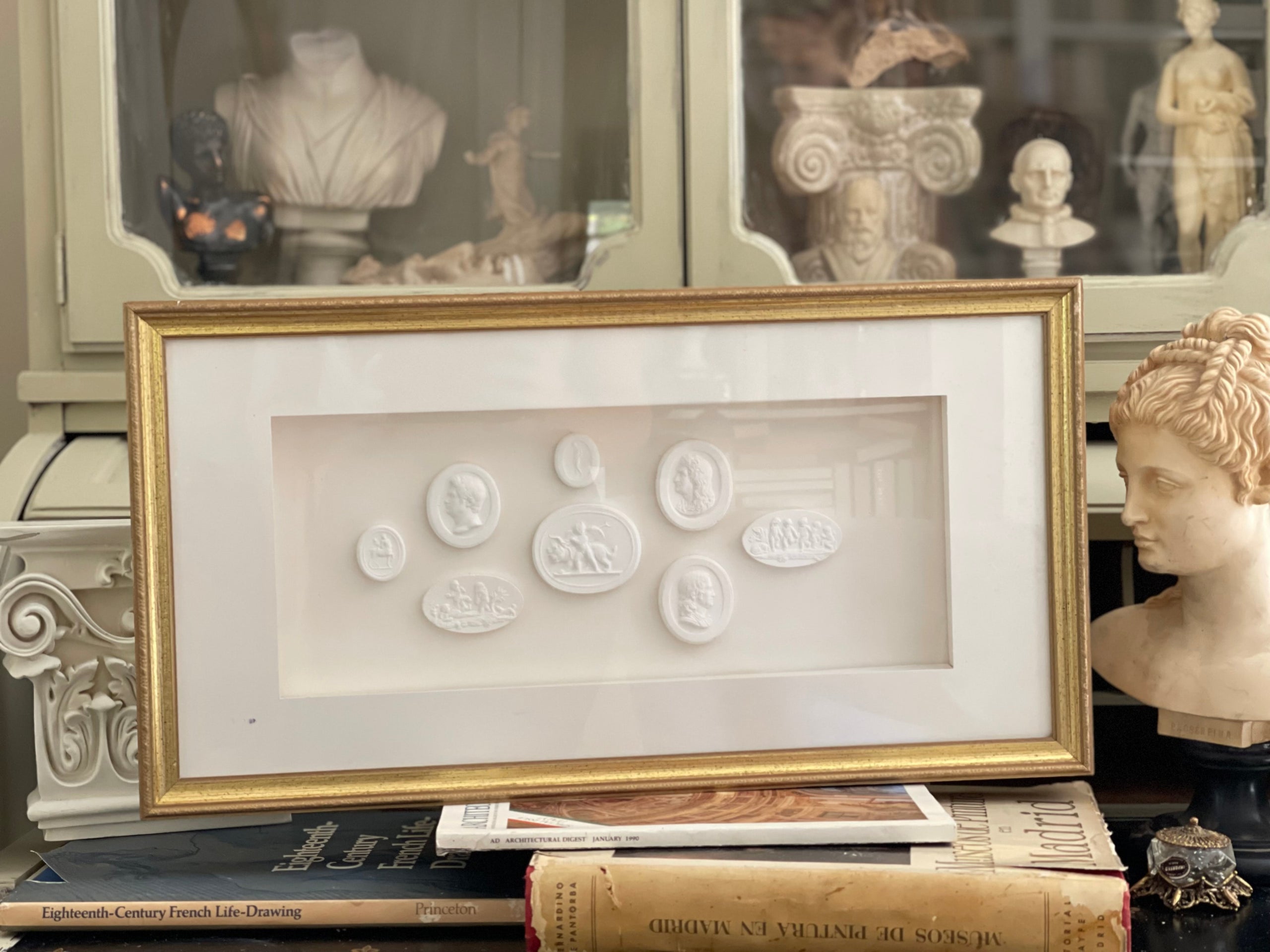 Intaglio Shadow Box | Paige Kontrafouris Interiors